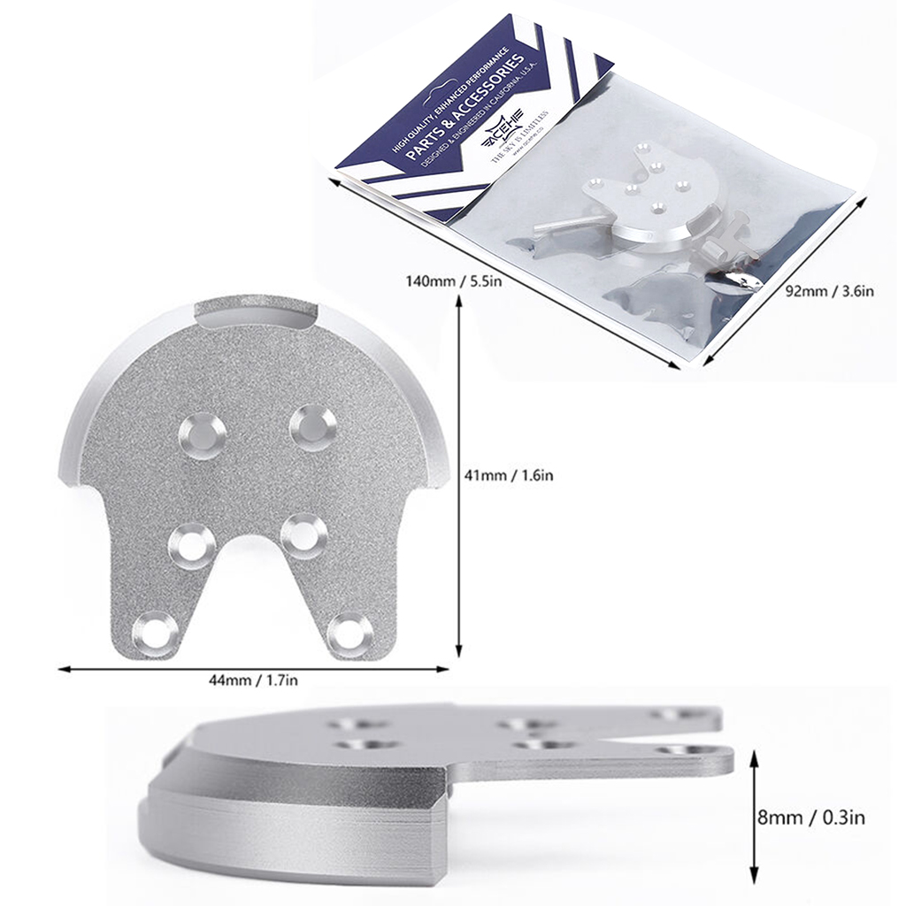 CNC Reinforcement Plate Motor Mount Base Protector Cover For DJI Phantom 2/3