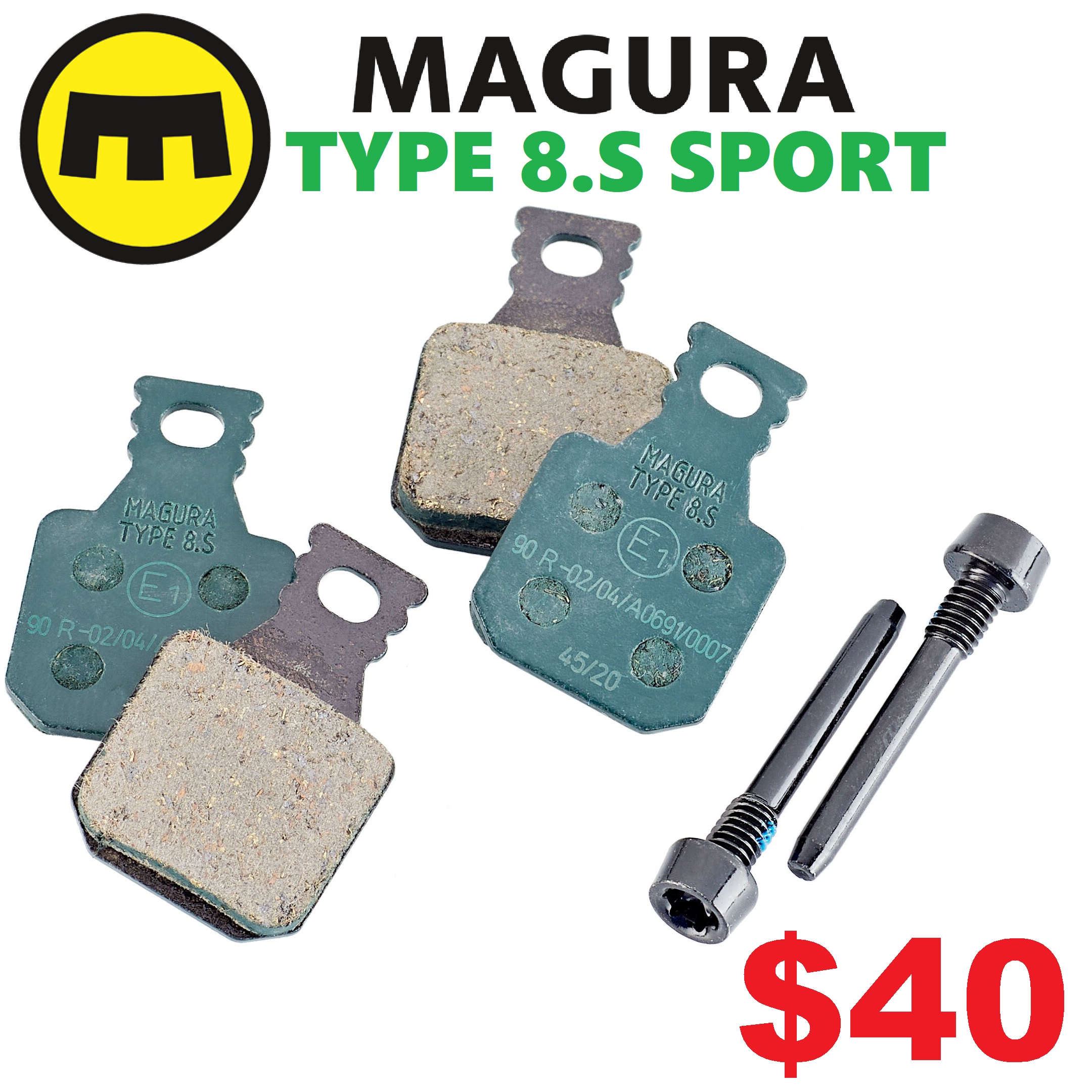 Magura Type 8.S Sport Brake pad for MT5 MT5 Estop MT5e MT7 MT