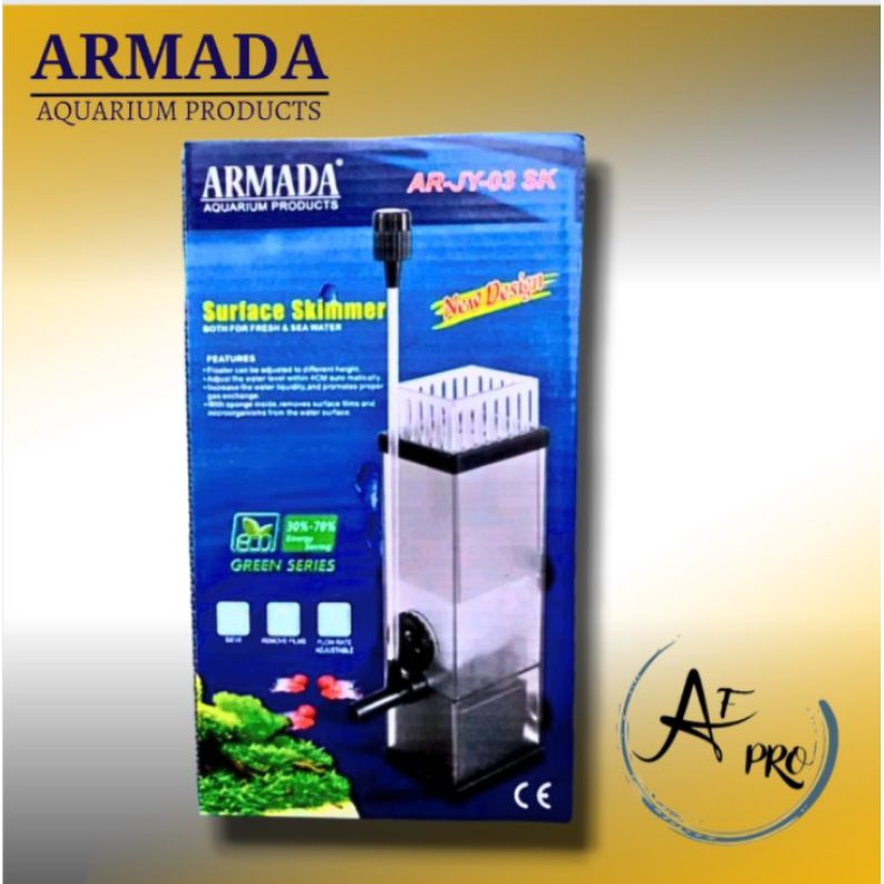 Pompa Aquarium SURFACE SKIMMER ARMADA AR JY 03 SK