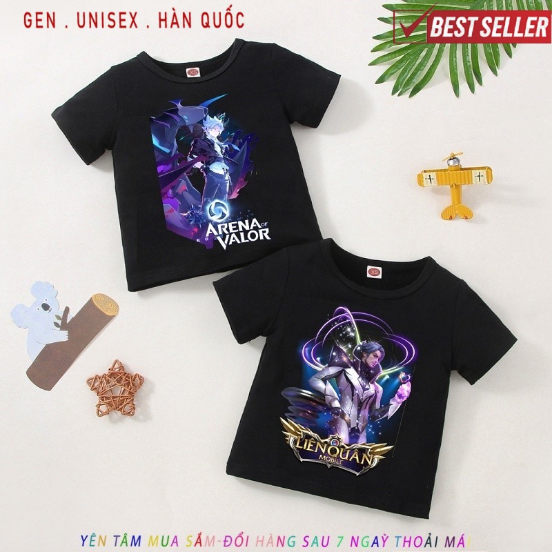 Áo Thun Liên Quân Mobile cho bé trai cực cool ngầu