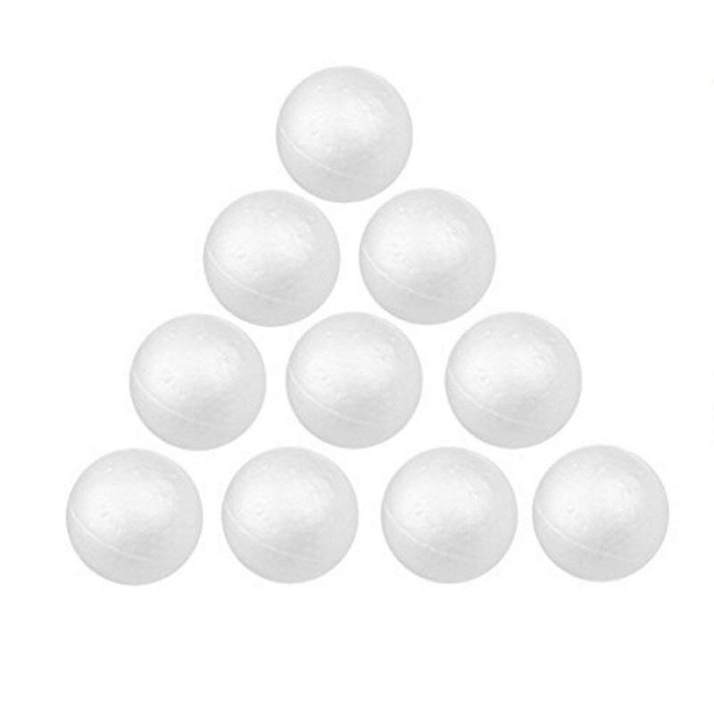 White Styrofoam Balls Craft Balls Polystyrene Foam Balls for Crafting ...