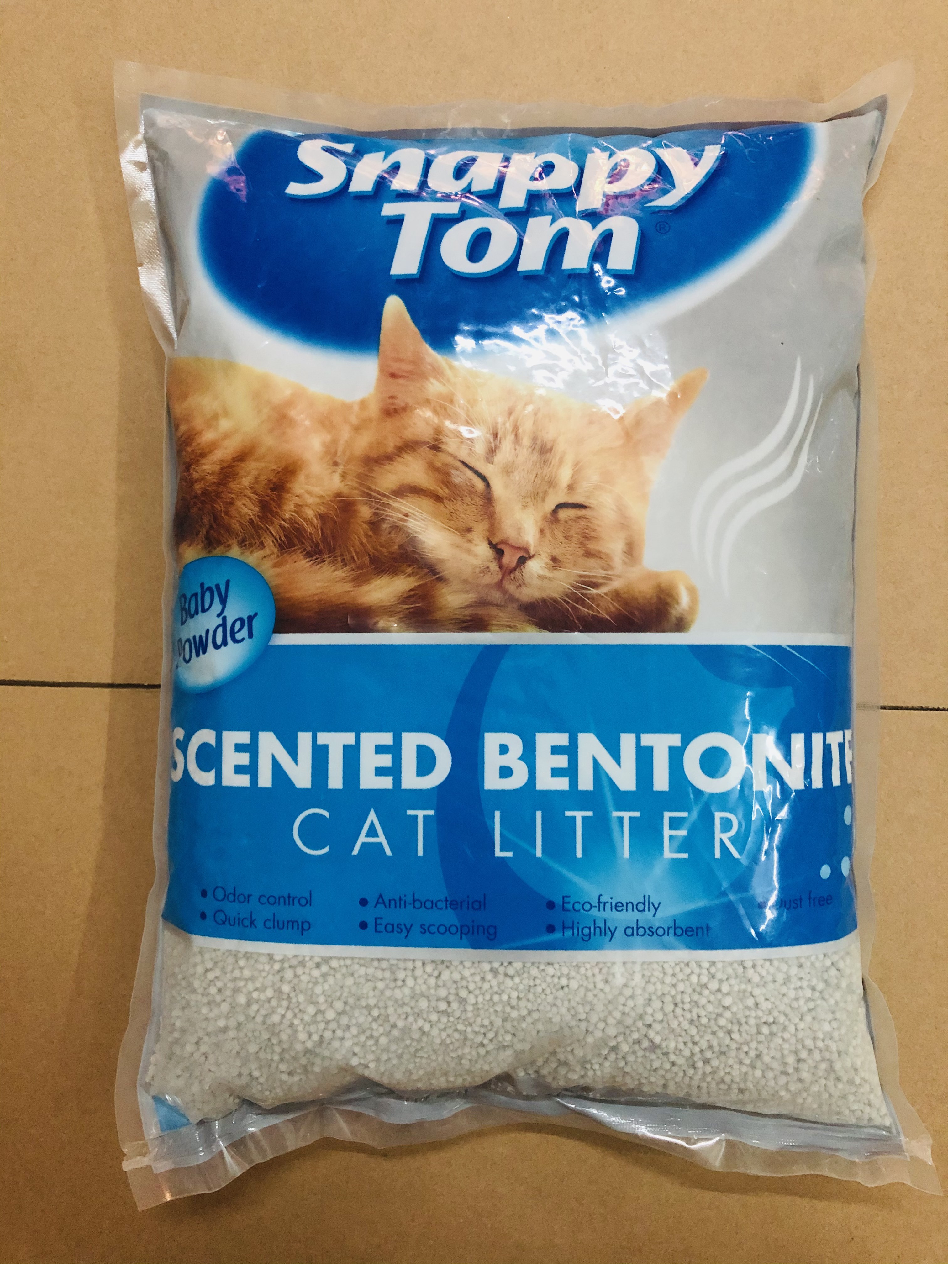CÁT VỆ SINH MÈO SNAPPY TOM - túi 5 lít