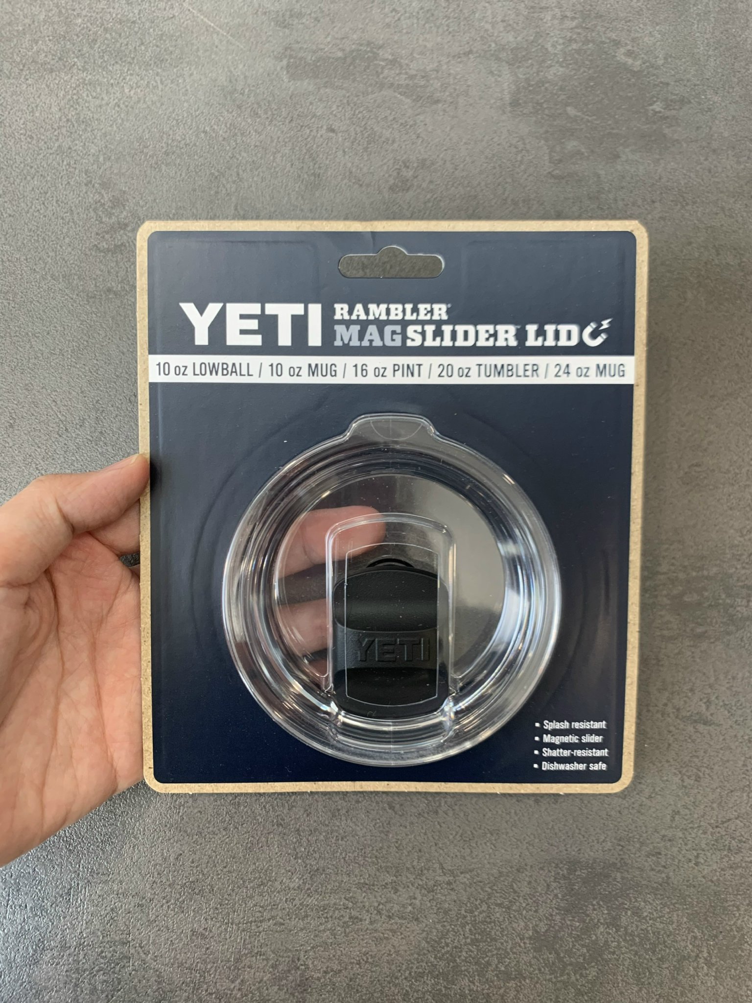 Yeti original accessories (Hotshot, straw cap and magslider S,M,L)