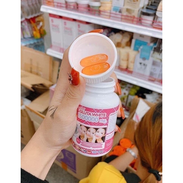 Trắng da Supreme Gluta White 1500000mg Thái Lan