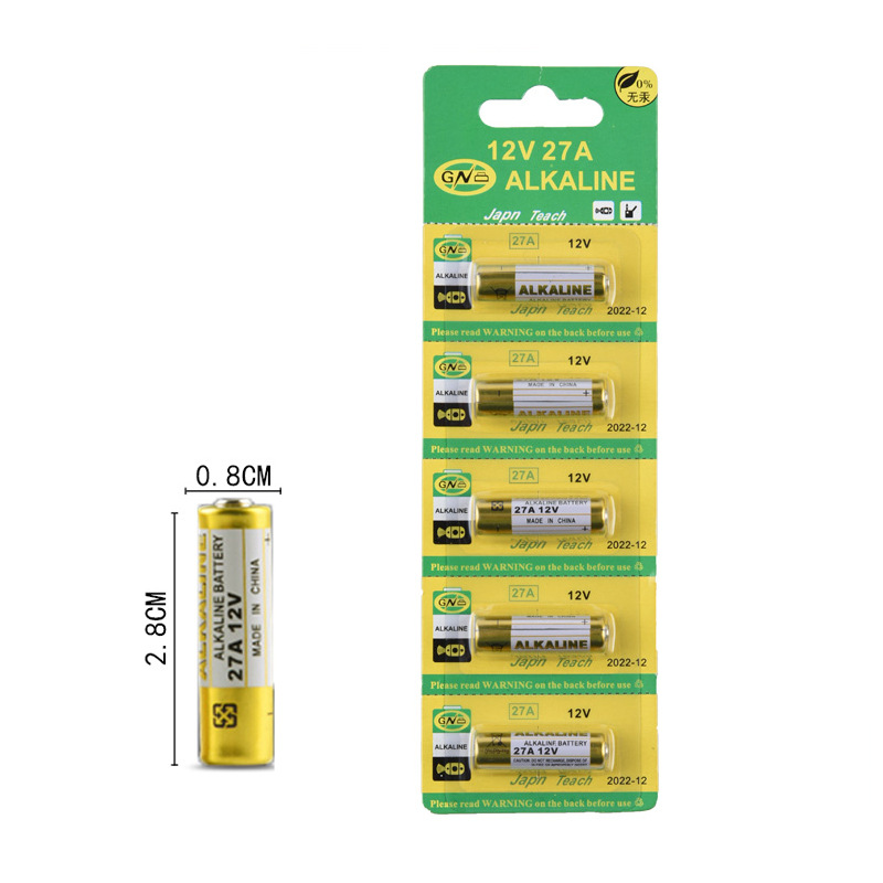 Vỉ 5 Pin Alkaline 12V 27A