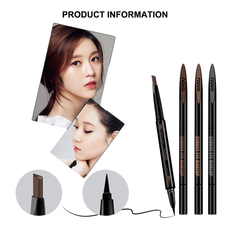 Chì Kẻ Mày 2in1 NoVo Makeup Seduce (KẺ MÀY + KẺ MẮT)