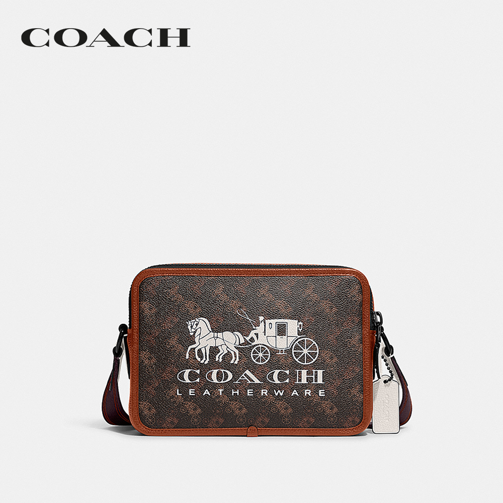 กระเป๋าใส่บัตร COACH C4287 SLIM ID CARD CASE WITH HORSE AND CARRIAGE