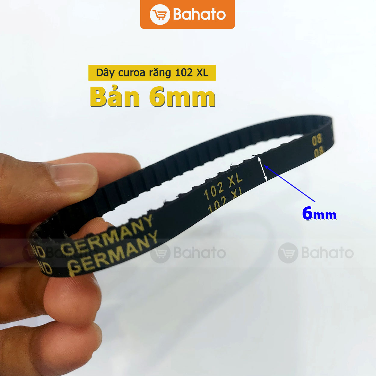 Dây curoa lyndon 102xl bản 6mm - 8mm - 10mm