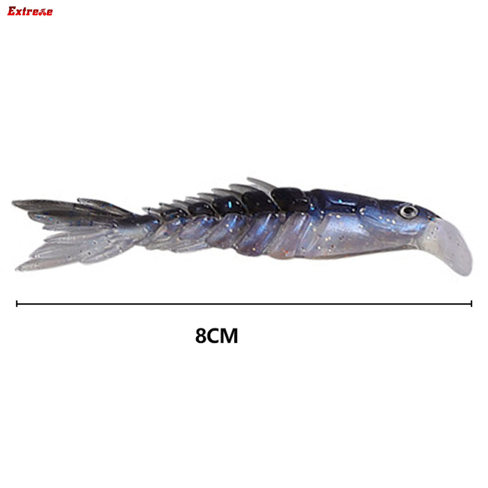 Extreme  7pcs 3D Fish Eye Soft Fishing Lures Paddle Tail Fishing Lures for Fishing Equipment Attracting Fish