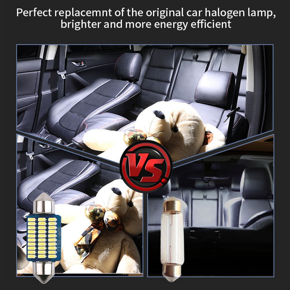 Universal Car Reading Light Trunk Light 1PCS.31MM Dome Light For DC12V