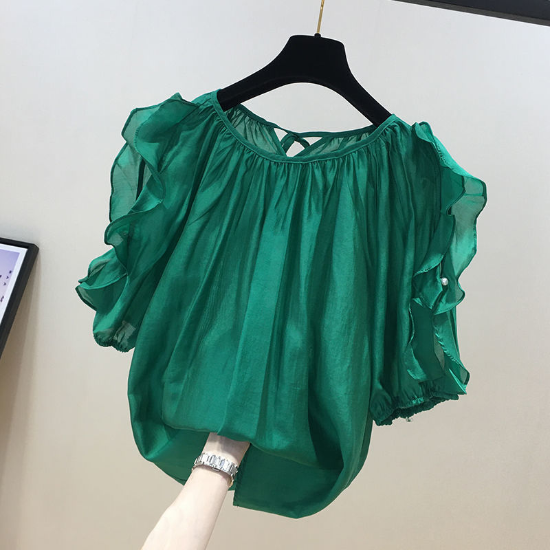 Short Sleeve Blouse Summer Women's Top