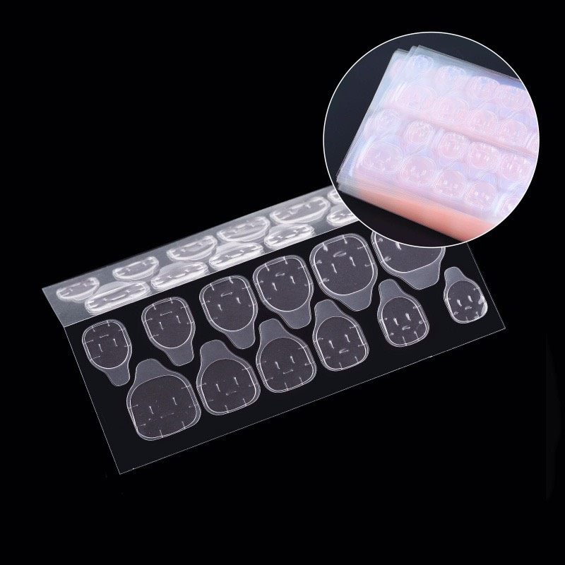 Sét 10 miếng dán silicon 24 móng