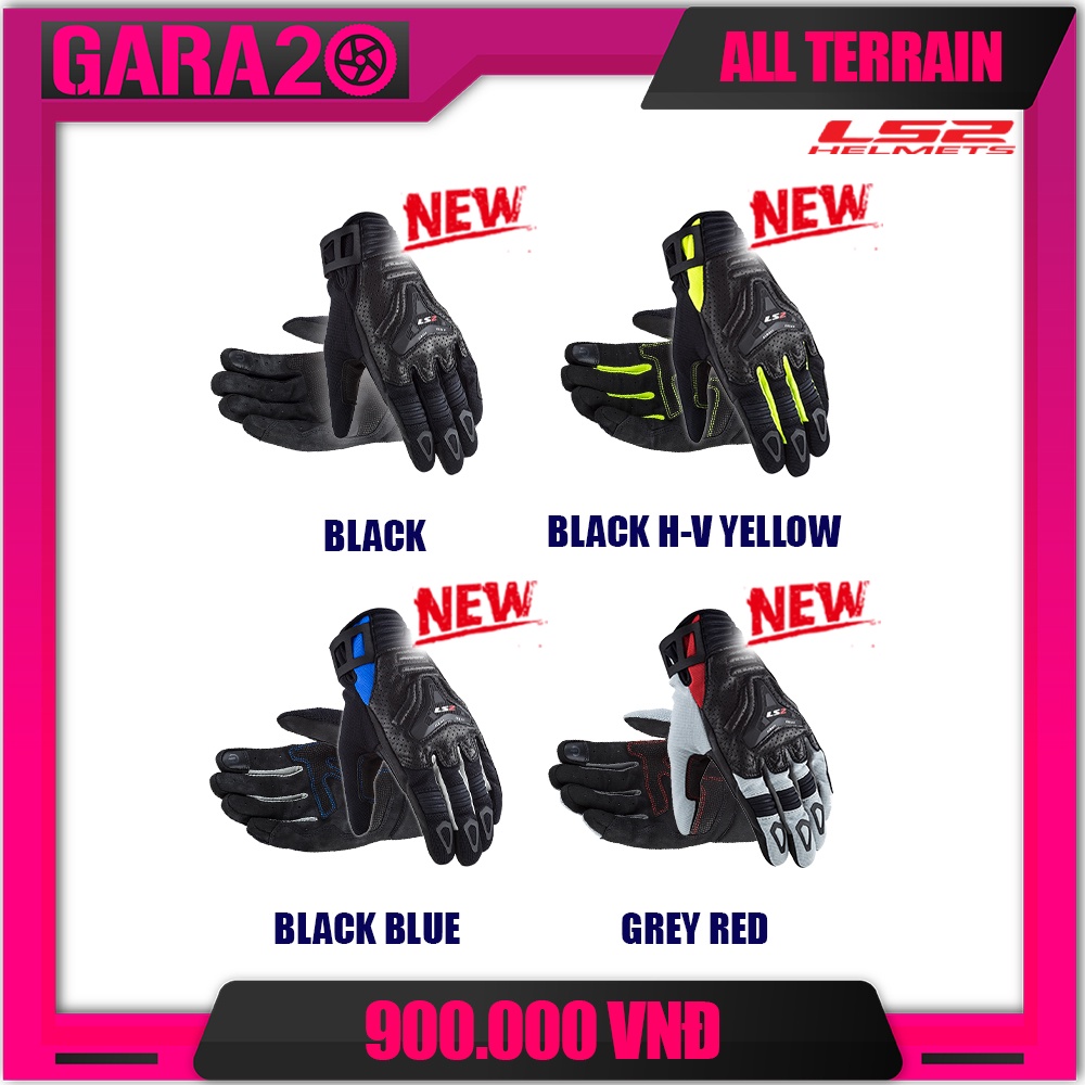 Găng tay LS2 All Terrain dài ngón - GARA20