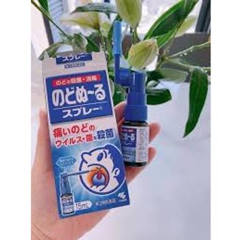 XỊT HỌNG KOBAYASHI 15ML NHẬT BẢN