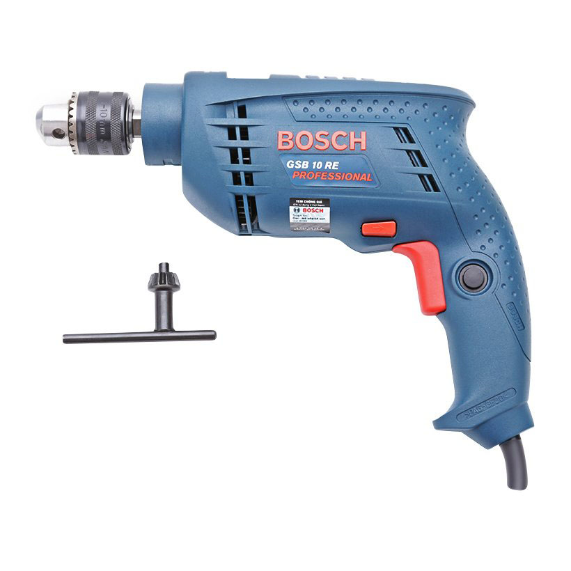 Máy khoan động lực BOSCH GSB 10 RE (kèm phụ kiện)