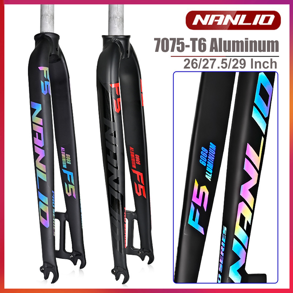 NANLIO aluminum alloy rigid front fork strong wind breaking performance