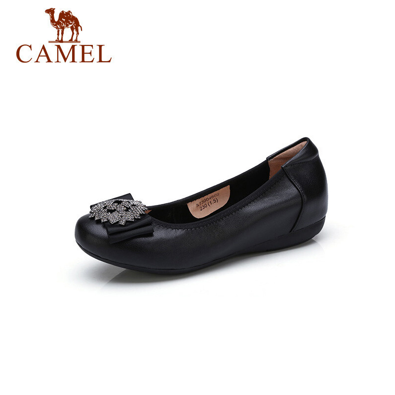Camel women's shoes with soft soles and single shoes A83521615