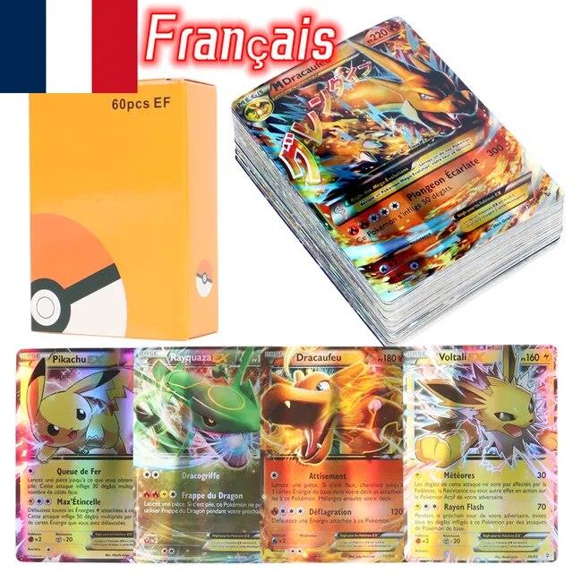 60-120Pcs French Pokemon cards Koraidon Miraidon EX Anime collect