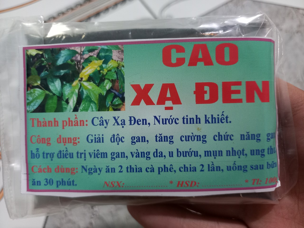 cao xạ đen hòa bình