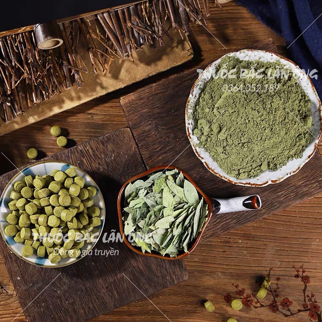 Bột lá phan tả diệp nguyên chất 500g (Hỗ trợ nhuận tràng, táo bón, giảm cân)