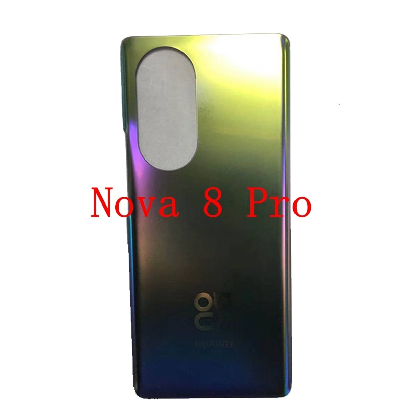 Back Housing For Suitable For Huawei Nova 8 Pro 5G Back Battery Cover Glass For Suitable For Huawei Nova 8 Replacement For Suitable For Huawei Nova 8 8Pro Back Housing