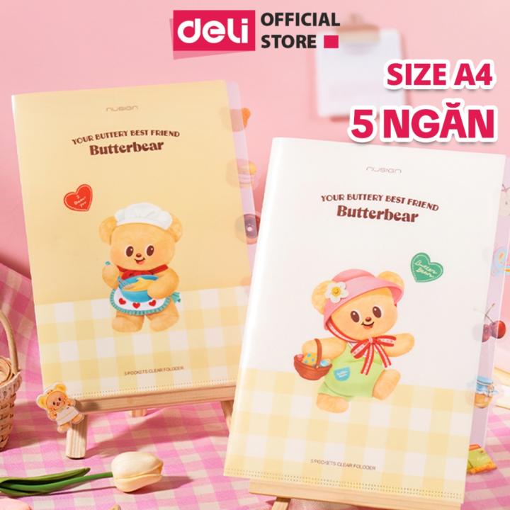 Túi Đựng Tài Liệu 5 Ngăn BUTTER BEAR…
