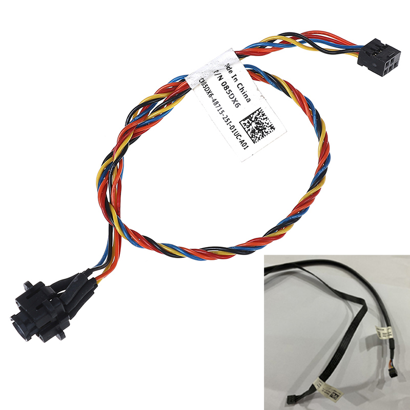 For dell optiplex 390 790 990 7010 MT SFF PC power button switch cable ...