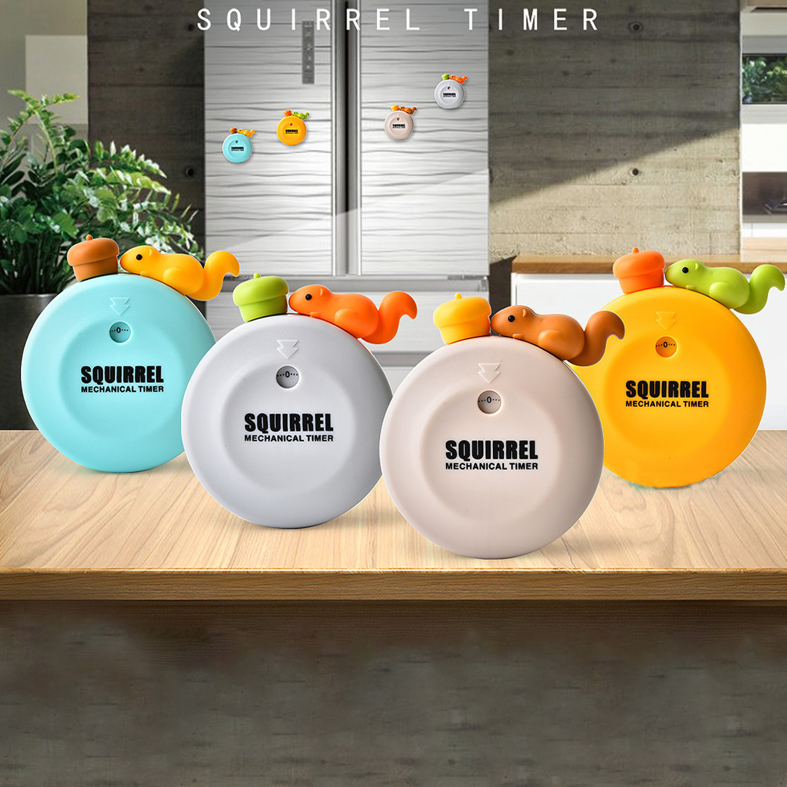 Timer for Kitchen Cute and Exquisite Timer Adorable Cartoon Magnetic Timer No Batteries Needed Perfect Kitchen Cooking Countdown Mechanical Timer for Your Home Grab Yours