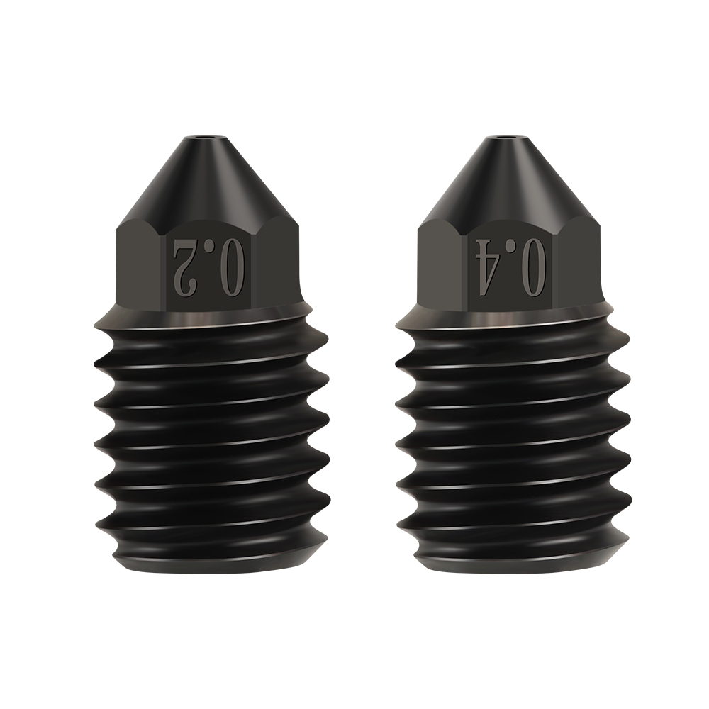 【Top-Rated Product】500鈩?Hardened Steel High-Temperature Nozzle For Bambu Lab X1 X1c P1p 3d Printer 0.2/0.4/0.6/0.8/1.0mm For Bambu Upgraded Hotend. 