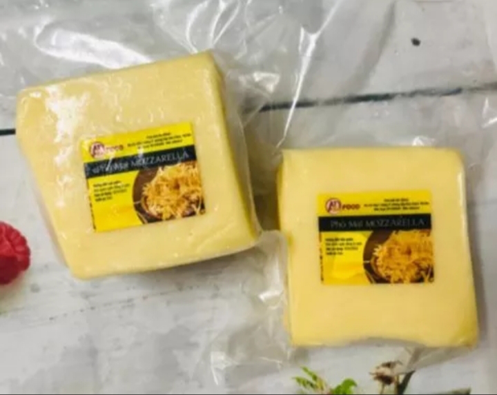 [COMBO 1 kg ] [SIÊU KÉO SỢI] Phô Mai Mozzarella PHÁP SIÊU NGON KHỐI 1kg