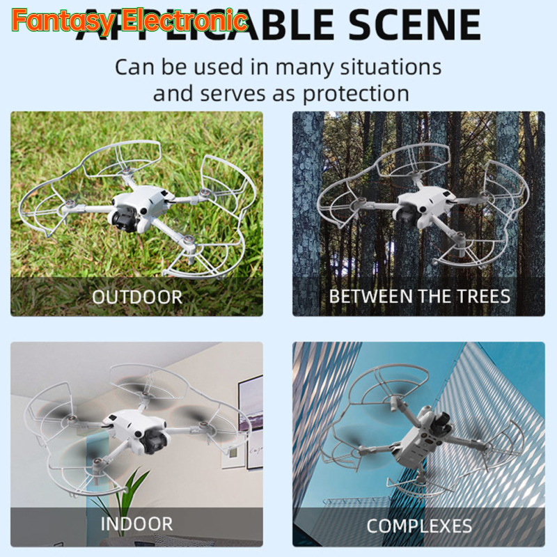 Propeller Guard Quick-Release Propeller Protector Drones Blades 360° Props Anti-Collision Ring Compatible For DJI Mini 4 Pro