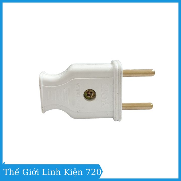 Phích cắm điện 2 chấu  LIOA 250V/10A