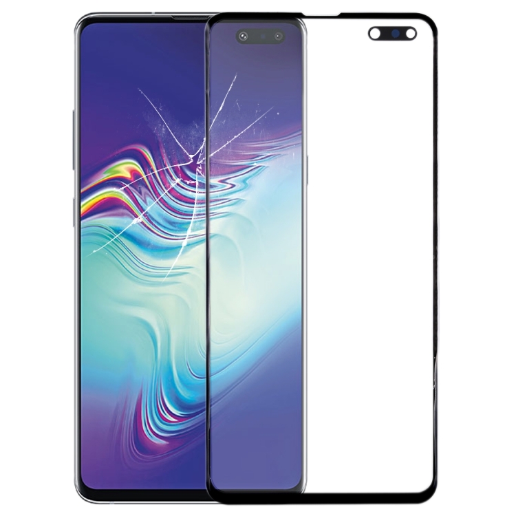 About For Samsung Galaxy S10 5G Front Screen Outer Glass Lens with OCA Optically Clear Adhesive