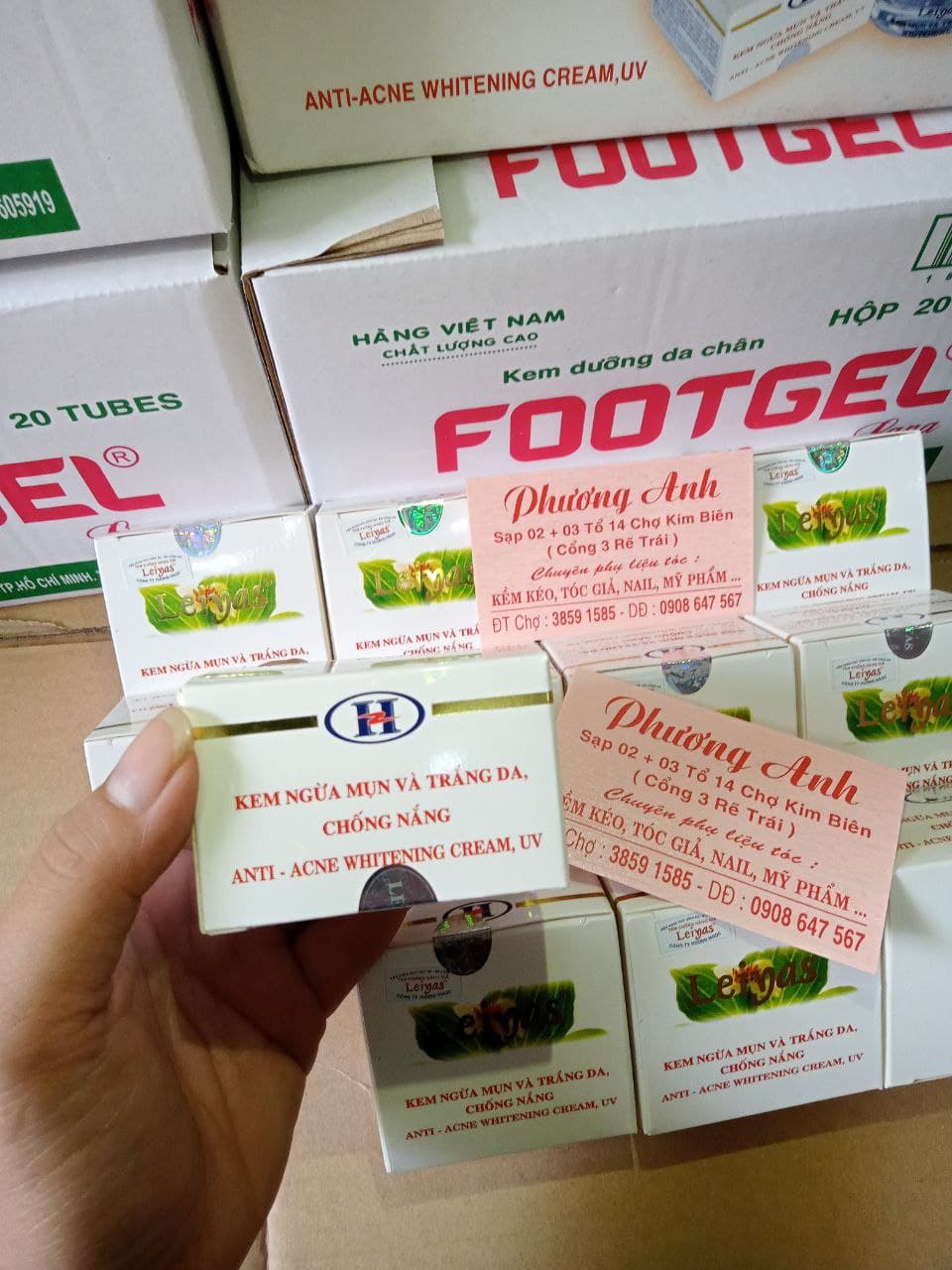 Kem mụn leiyas 10g