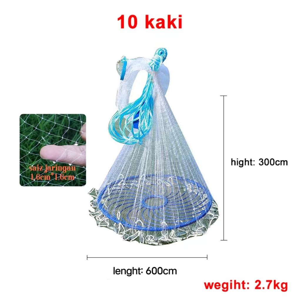 jaring ikan fishing net bubu ikan hand casting fish net bubu payung