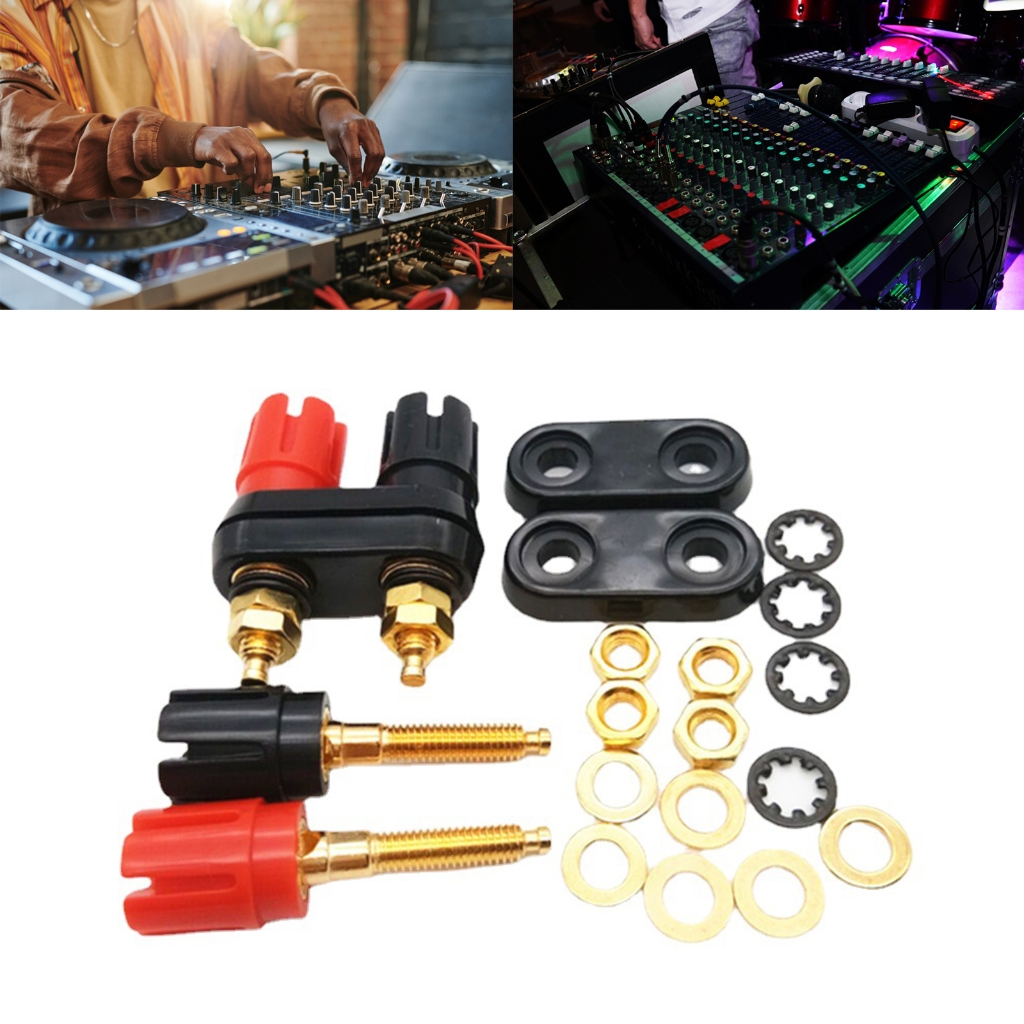 Bộ khuếch đại âm thanh jack ổ cắm đầu cực nối thiết bị đầu cuối điện tử cáp kết nối