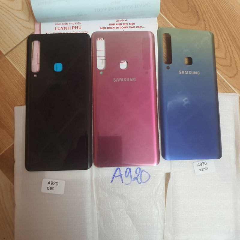 Vỏ samsung a920 a9 2018 có khay sim(ảnh thật) ko benzen