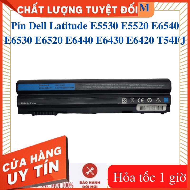 Pin Dell Latitude E5530 E5220 E5520 E5420 E6540 E6530 E6520 E6440 E6430 E6420 T54FJ ,  vostro 3560 - 6 cell