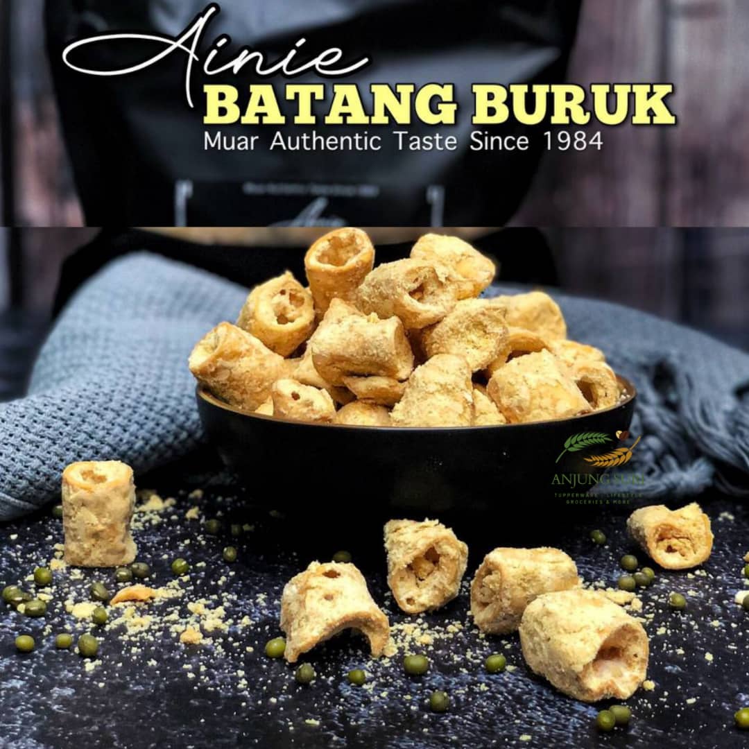 Batang Buruk Muar Tradisional Kuih Raya Rangup Padat Premium Kacang Hijau Handmade Cookies Raya Lazada