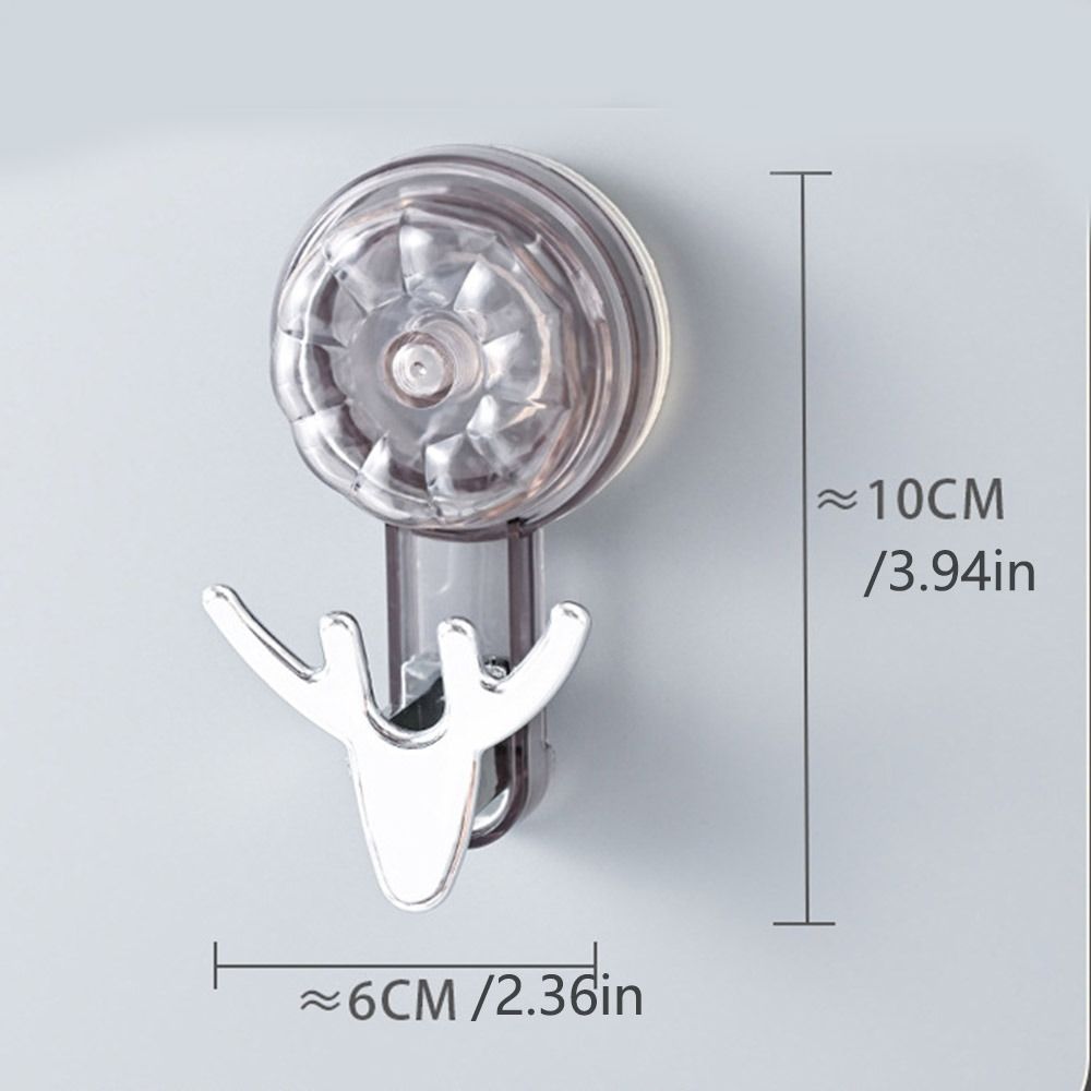 No-Punching Vacuum Suction CupWall Hook Light luxury Self-adhesive Key Bag Hanger Creative Traceless Bathroom Rack Home.