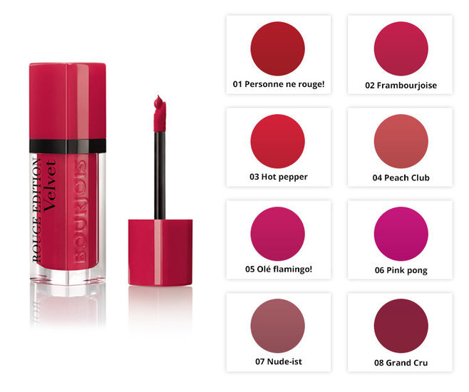 Son Kem Bourjois Rouge Edition Velvet Pháp 6.7ml