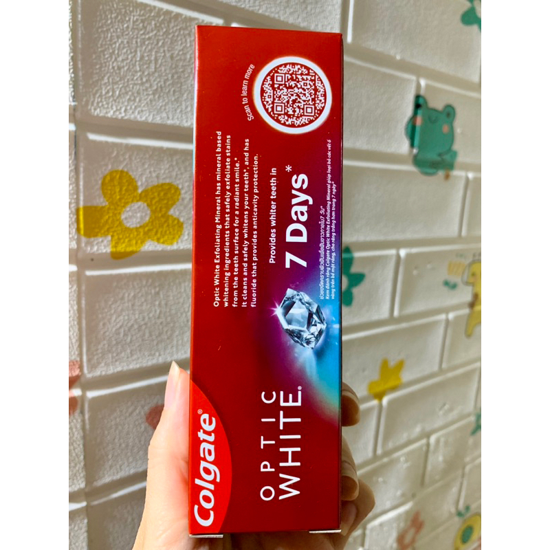 Kem Đánh Răng Colgate trắng răng Optic White 100g