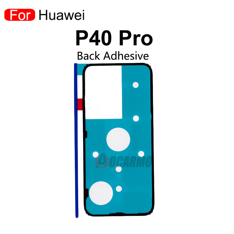 For huawei p10 p20 p30 lite back cover adhesive rear sticker glue tape for huawei p20 p30 p40 pro