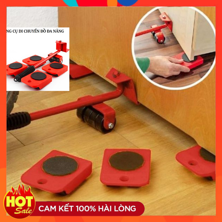 Bộ dụng cụ nâng và di chuyển đồ - Đồ nâng tải trọng 600kg - Dụng cụ hỗ trợ di chuyển giường tủ kệ