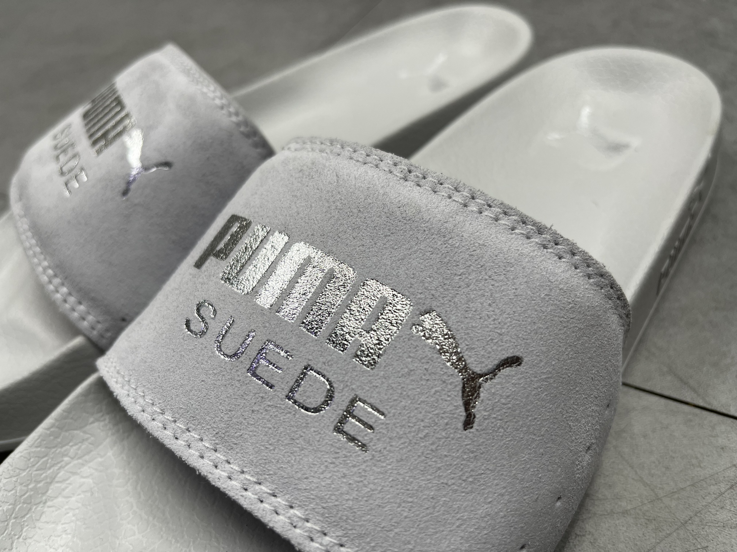 DÉP CHÍNH HÃNG | PUMA SUADE GREY - Xám Full | HÀNG AUTHENTIC