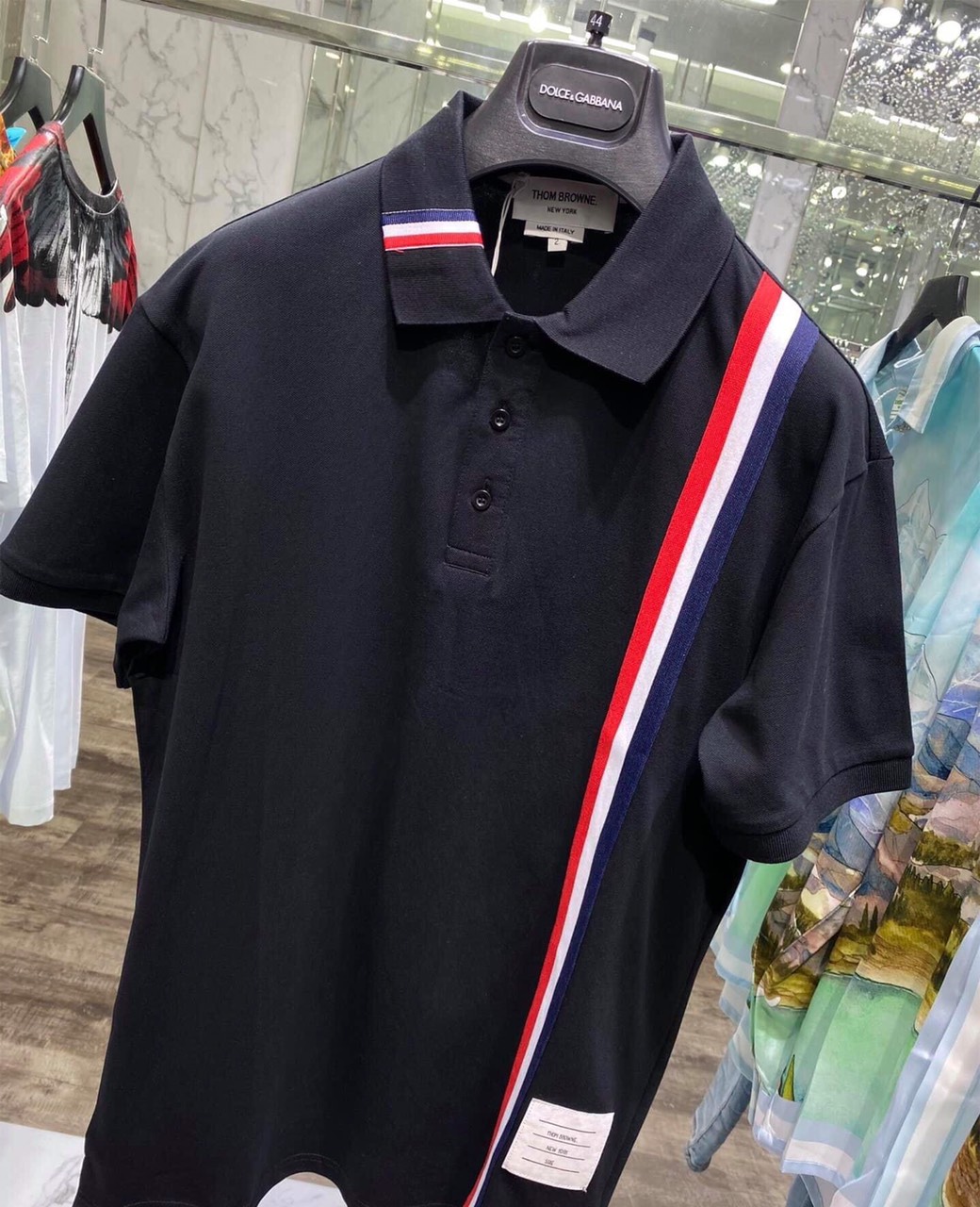 [ MẪU MỚI ] ÁO POLO VẠCH DỌC 3 MÀU. ÁO NAM NỮ  CHẤT COTTON SU FROM THỤNG  SIÊU HÓT CÓ SIZE TỪ 45KG ĐẾN 65KG