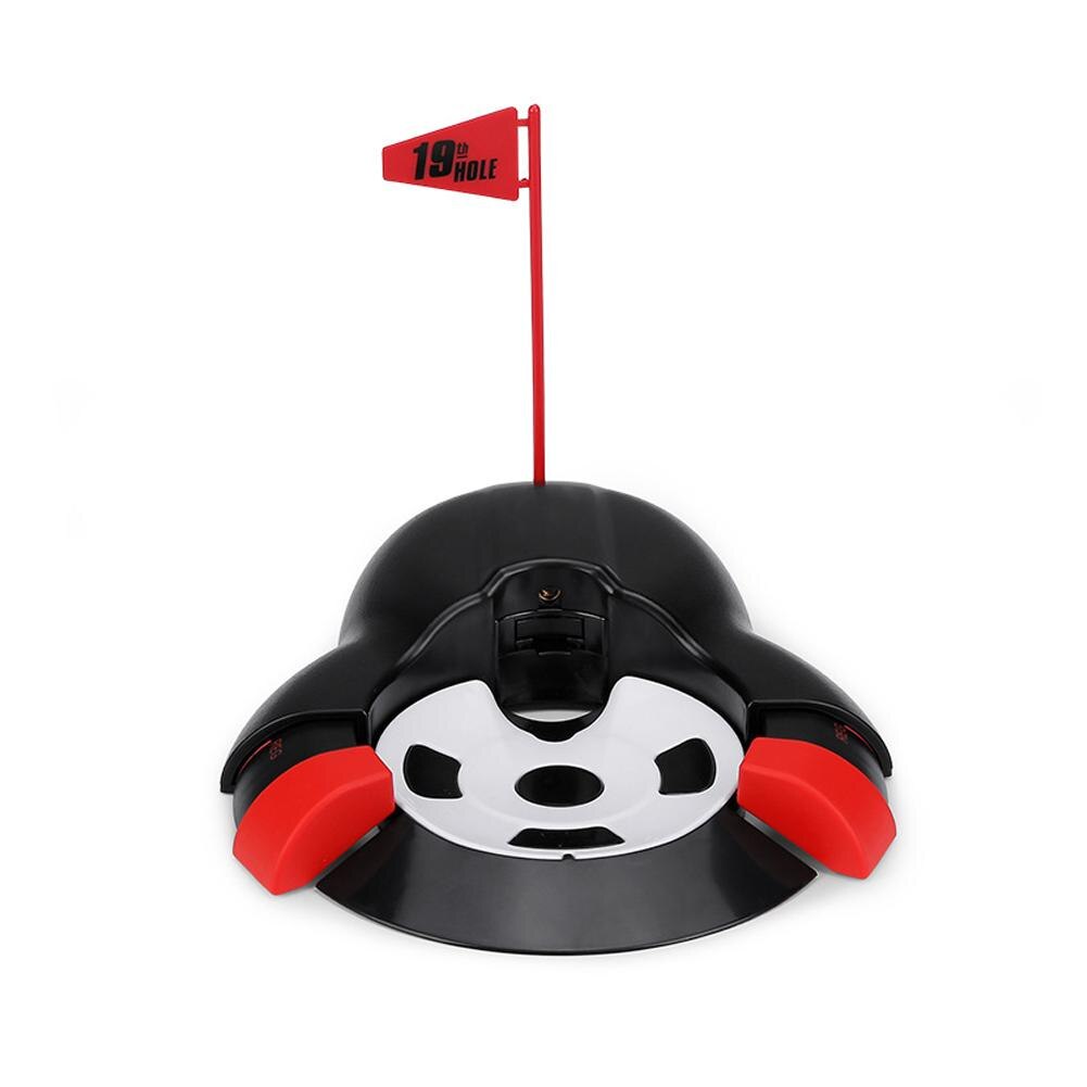 PGM Golf Automatic Putting Ball Return Cup Flag Putt Putter Plane Corrector Training For Indoor Outdoor Training DB015