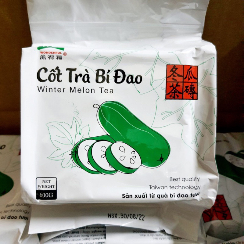Cốt Trà Bí Đao WONDERFUL 600gr phỐ thẢo mỘc