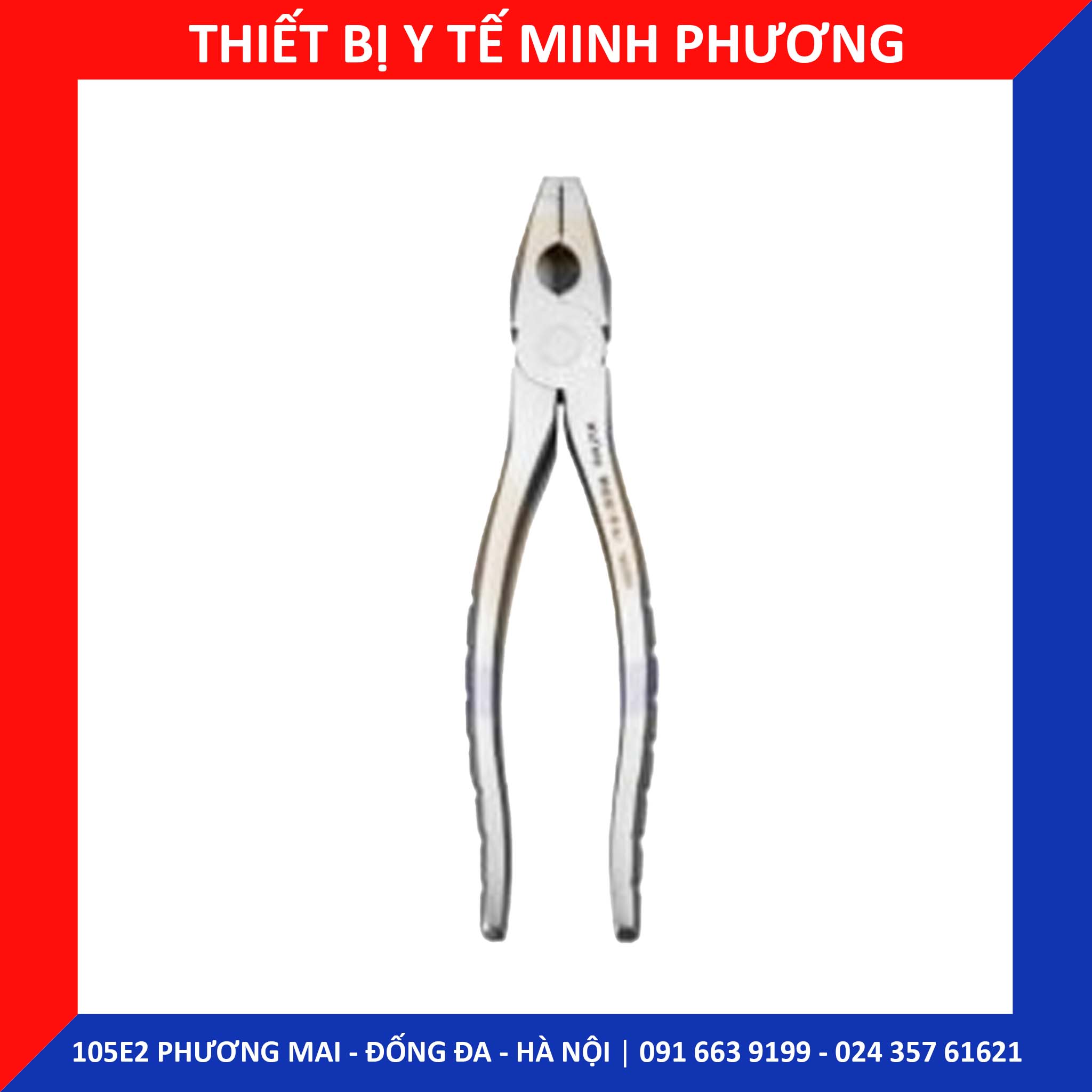 Kìm vặn chỉ thép đầu nhọn, đầu tù