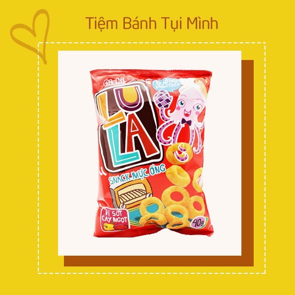 Bánh Snack Mực Ống 40gram